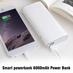 Smart powerbank 6000mAh Power Bank For Smartphones & Tablets,B7
